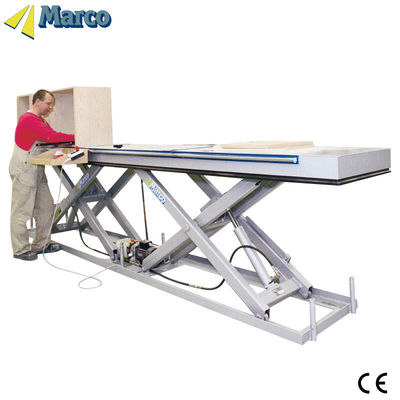 Tabela de elevação de 1 tonelada Marco Twin Scissor para guindaste de armazém M1-010090-D22L homologada pelo CE