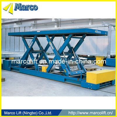 Tabela de elevação de 4 toneladas Marco Twin Scissor com capacidade de carga de nível de peso